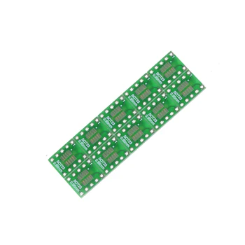 10pcs Umax SOP23, Da DIP10 Pinboard SMD DIP Adapter Ploščo 0,5 mm/0.95 mm Do 2.54 mm DIP Pin PCB Board Pretvori SOT23 SOP10 MSOP10  1