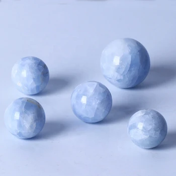 300-1000 Naravna Modra Celestite Področju Quartz Crystal Ball Zdravljenje  5