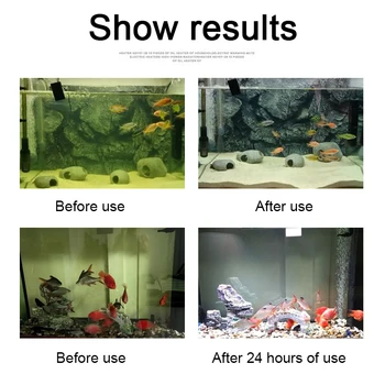 Beljakovine bombaž akvarij material filtra,za odpravo rumeno vodo in zeleno vodo za zavira alge in čiščenje vode  5