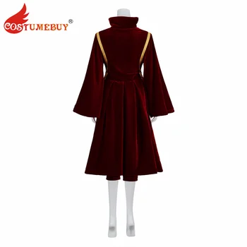 CostumeBuy Phantom Menace Cosplay Kraljica Amidala Padme Kostum Obleko Rdečo Obleko Halloween Obleko za Ženske  5