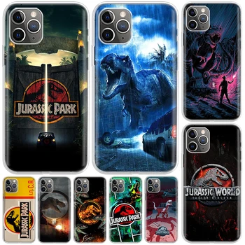 Jurassic Park, Dinozaver Svetu Kritje Za iPhone 14 11 13 Pro 12 Mini Telefon Apple Primeru X XR XS Max 7 Plus 6 8 6S SE 2020 5 5S Umetnosti  5