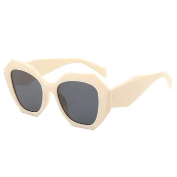 Nova Moda Poligon Kvadratnih sončna Očala Ženske Luksuzni Trendy Gradient Seksi Ženska sončna Očala Klasični Črni Odtenki UV400 Gafas  5