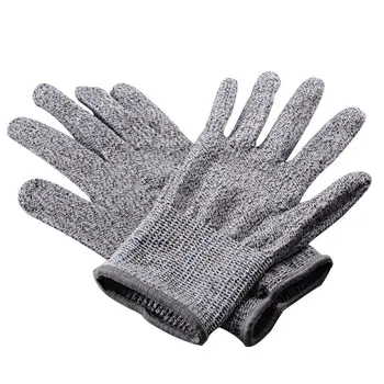 Pospeševanje prodaje 6pcs/veliko Stopnjo Varnosti 5 latex HPPE Rezano Odpornih zaščitnih rokavic  5