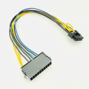 Računalniški Kabel PSU ATX 20Pin, da 10Pin Ženski Moški Adapter Pretvornik napajalnik Kabel usb Kabel 30 cm za Lenovo Motherboard 18AWG  5