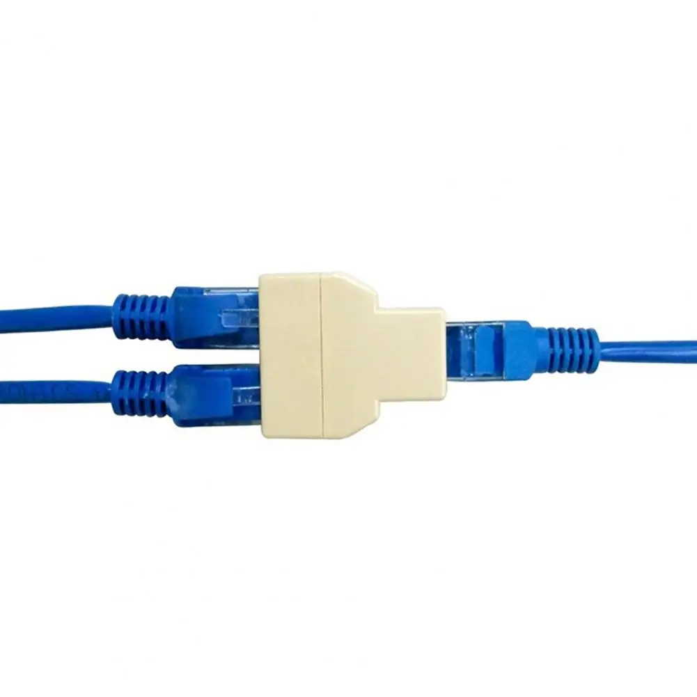 RJ45 Splitter Adapter 1 do 2 Dual Ženske Vrata CAT5/6 LAN Ethernet Sockt Omrežnih Povezavah, na P15