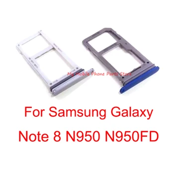 10 KOS Enojni / Dvojni Pladenj za Kartico Sim Reže Nosilec Za Samsung Galaxy Note 8 Note8 N950 N950U N950FD Micro SD Kartico za Stojalo Držalo  10