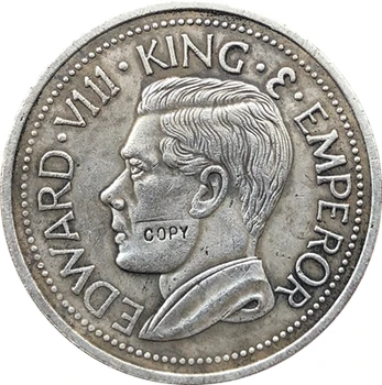 1936 Nova Gvineja 1 Krono (Edward VIII) kovancev KOPIJO 38 MM  10