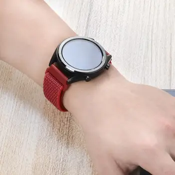 20 mm/22 mm Huawei watch GT-2-2e-pro Trak za Samsung Prestavi S3 Meje Najlon zapestnica Galaxy Watch 3 45mm/46mm/42mm/aktivna 2 band  10