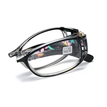 2022 Nove Anti-Blu-ray Prenosna Zložljiva Obravnavi Očala Plus Film HD Leče Modne Dame Obravnavi Očala za Branje Očala  5