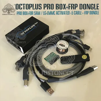 2022 NOVO Izvirno Octoplus Pro Box + Kabel + Adapter Set+Octoplus FRP Dongle ( Vključena forSamsung+ LG + eMMC/JTAG )  10