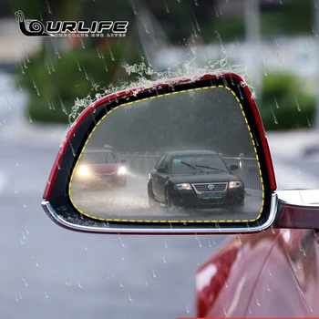 2pcs Nastavite Rearview mirror rainproof film Tesla model3 Film Anti Meglo Film anti-glare auto zaščitne nalepke avto dodatki  10