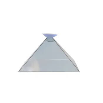 3D Hologram Piramida Zaslon Projektor Video Stojalo Ojačevalnik Zaslonu Mobilnega telefona Univerzalni Mobilni Lupa Za Pametni Mobilni Telefon  10