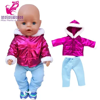 43 cm Baby Doll Jahanje oblačil za babynew rodila punčko oblačila 18 Inch Ameriški OG dekle Lutka jakna  10