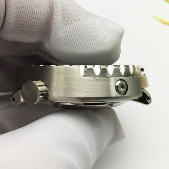 47mm Sapphire Kristalno Spremenjen Tuna Watch Primeru Trdnega Nerjavečega Jekla Ustreza NH35/NH36 Gibanje SBBN031/SKX007 Zamenjava za Izbiranje  5