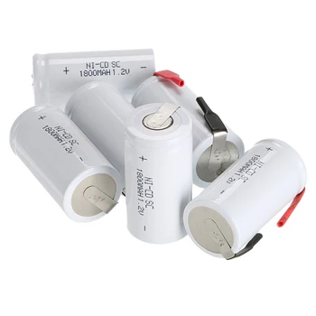 4pcs 1,2 V 1800mah SC Baterije, Ni-Cd Polnilna Baterija LED Svetilka baterijska Svetilka Zasilne Razsvetljave, Prenosne Naprave, Orodja  10