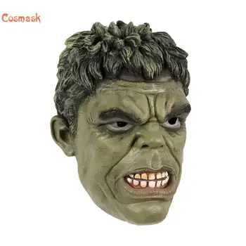 Cosmask Noč Čarovnic Super Junak Hulk Odraslih Iz Lateksa Masko Cosplay Kostume, Maske Full Face Čelada Za Halloween Party  10
