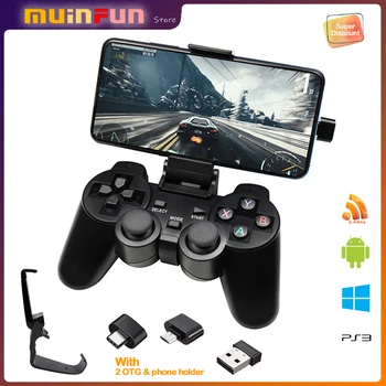 Gamepad za Android Telefon PC Palčko 2.4 g Brezžični USB OTG Pretvornik Za PS3 Tablet Smart TV Box T706W  4