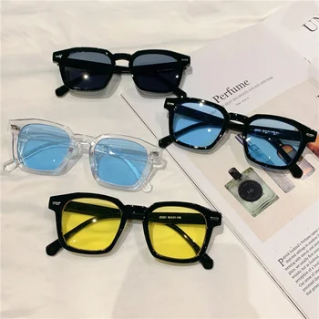 Kvadratni Odtenki Sončna Očala Za Ženske 2021 Vintage Moda Design Sunglassess Žensk Na Prostem Avto Šport Debelo Večino Stekla  10