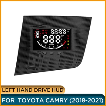 Levo Roko Pogon LHD Head Up Display Za Toyota Camry RAV4 OBD Hitrost Vožnje Vetrobransko steklo Projektor HUD Za Toyota Corolla KRIŽ  5