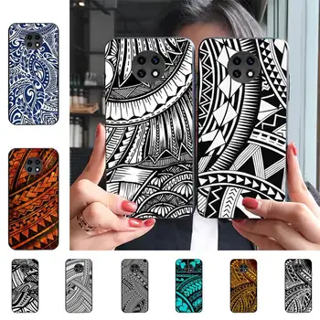 Maori Plemenski Samoan Polinezijski Primeru Telefon za Samsung S20 lite S21 S9 S10 plus za Redmi Note8 9pro za Huawei Y6 pokrov  5