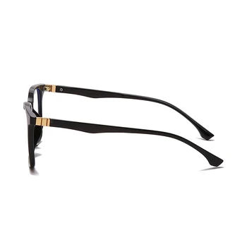 Modra Svetloba Blokiranje Očal Okvir za Moške in Ženske, Polno Platišča Pravokotna Optična Očala na Recept Očala  5