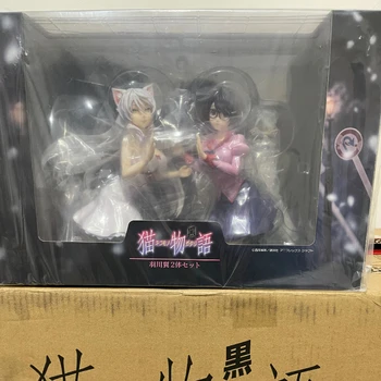 Nekomonogatari Black hanekawa & Hanekawa Tsubasa 19 cm PVC Dejanje Slika Anime Slika Model Igrače Slika Zbirka Lutka Darilo  3
