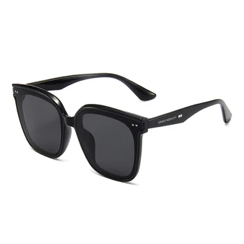 NewSunglasses Trending Letnik Velik Okvir Riž Nohti Kvadratnih sončna Očala Luksuzni Moških Očala Turizem Dekorativni Očala UV400  5