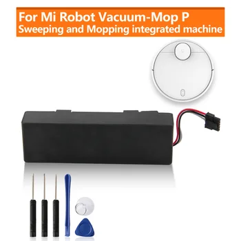 Originalne Nadomestne Baterije Za Xiaomi Mijia Mi Robot Vacuum-Mop P INR18650 MA1-4S1P-SC Pometanje Zbiranjem Robot sesalnik  10