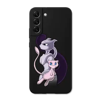 Pokemon Mewtwo Igrače Primeru Telefon za Samsung Galaxy S21 S22 Ultra S20 FE S9 Plus S10 5G lite 2020 Silikonski Funda Pokrov  4