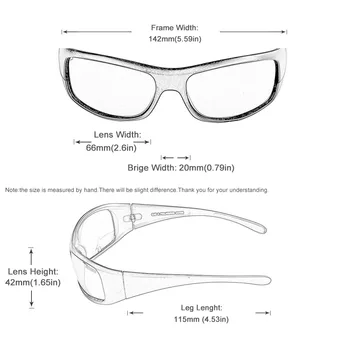 POLARSNOW 2020 Nova Modna sončna Očala Šport Moških Polarizirana UV400 Premaz Zrcali Vožnje Ribolov sončna Očala Oculos PS8604  10