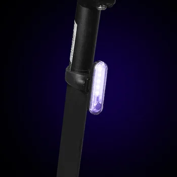 Prenosni USB Obdavčljivi Nepremočljiva Zadnje Kolo Rep Svetlobe 5 LED Žarnica 4 Utripa Modeli Noč Varnost Opozorilo Kolesarske Opreme  10