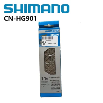 SHIMANO Dura Ace XTR CN-HG901 HG900 9000 11S Hitrost Verige 116L Brez Hitra Povezava HG901 Verige Za M9000 6800 5800  10