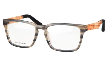 SHINU Recept Očala Moških Squar Acetatni Okvir Les Očala Postopno Obravnavi Očala Modre Svetlobe Blokiranje Očala ZF111  10