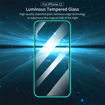 Svetilnost Zaslona Ščitnike Za iPhone 13 11 Pro Max 12 Mini XR XS SE Žareče Kaljeno Steklo Za iPhone 12 Pro MAX 6 6S 7 8 Plus  5