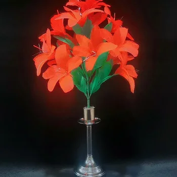 Sveča za Rože, ki jih YG čarovniških Trikov Prižgano Svečo Vanishes za Šopek Magia Blizu Stopnji Iluzije Trikom Mentalism Rekviziti  10