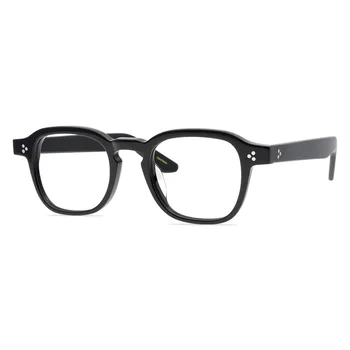 Visoko Kakovostni Retro Kvadratnih Acetat Mode Optični Eyeglass Okvir Ženske Moški Kratkovidnost Očala Spektakel Recept Očala Okvirji  10