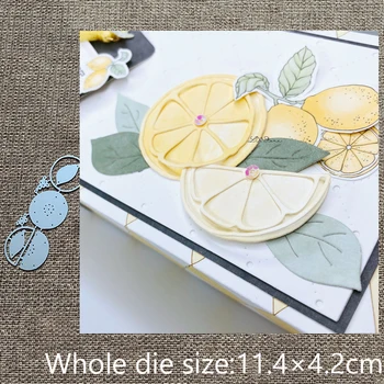 XLDesign Obrti Rezanje Kovin Matrice matrica plesni rezine Limone za dekoracijo album Album Papir, Kartice Obrti Reliefi die kosi  10