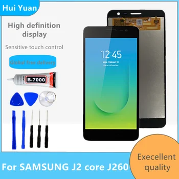 Za Samsung Galaxy J2 Jedro 2018 J260 J260M/DS J260F/DS J260G/DS LCD Zaslon, Touch Senzor Računalnike Skupščine  10