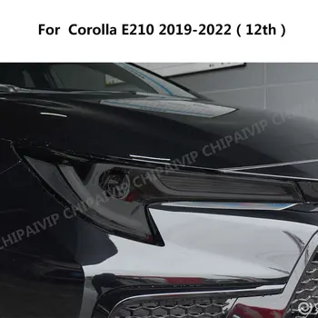 Za Toyota Corolla E210 2020 2021 2022 Hibridnih Avtomobilov, Smerniki Zaščitno Folijo Spredaj Luč Črna Nalepka Anti Scratch Dodatki  2