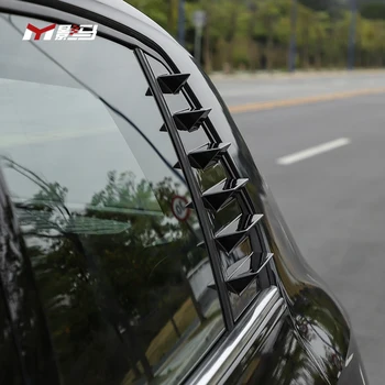 Za Volkswagen Golf 8 spremenjen posebno zadnji trikotnik okna žaluzije avto nalepke MK8 Rline svetlo črno okras avto dodatki  5