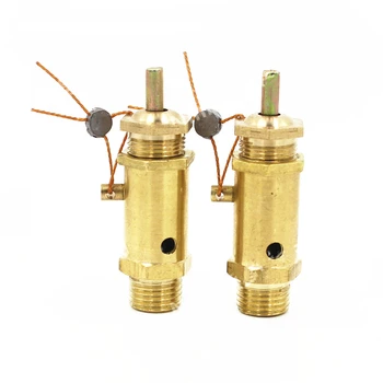 Črpalke zračni kompresor ventil za 0,8 Mpa (8 KG Spomladi naložen Izpušni ventil G1/4 G3/8 G1/2 lajšanje Tlaka ventil 1pcs  0